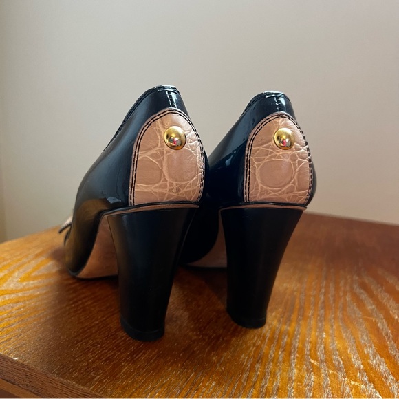 Russel & Bromley shoes heels leather size US 6 EU 36.5 - Picture 9 of 12